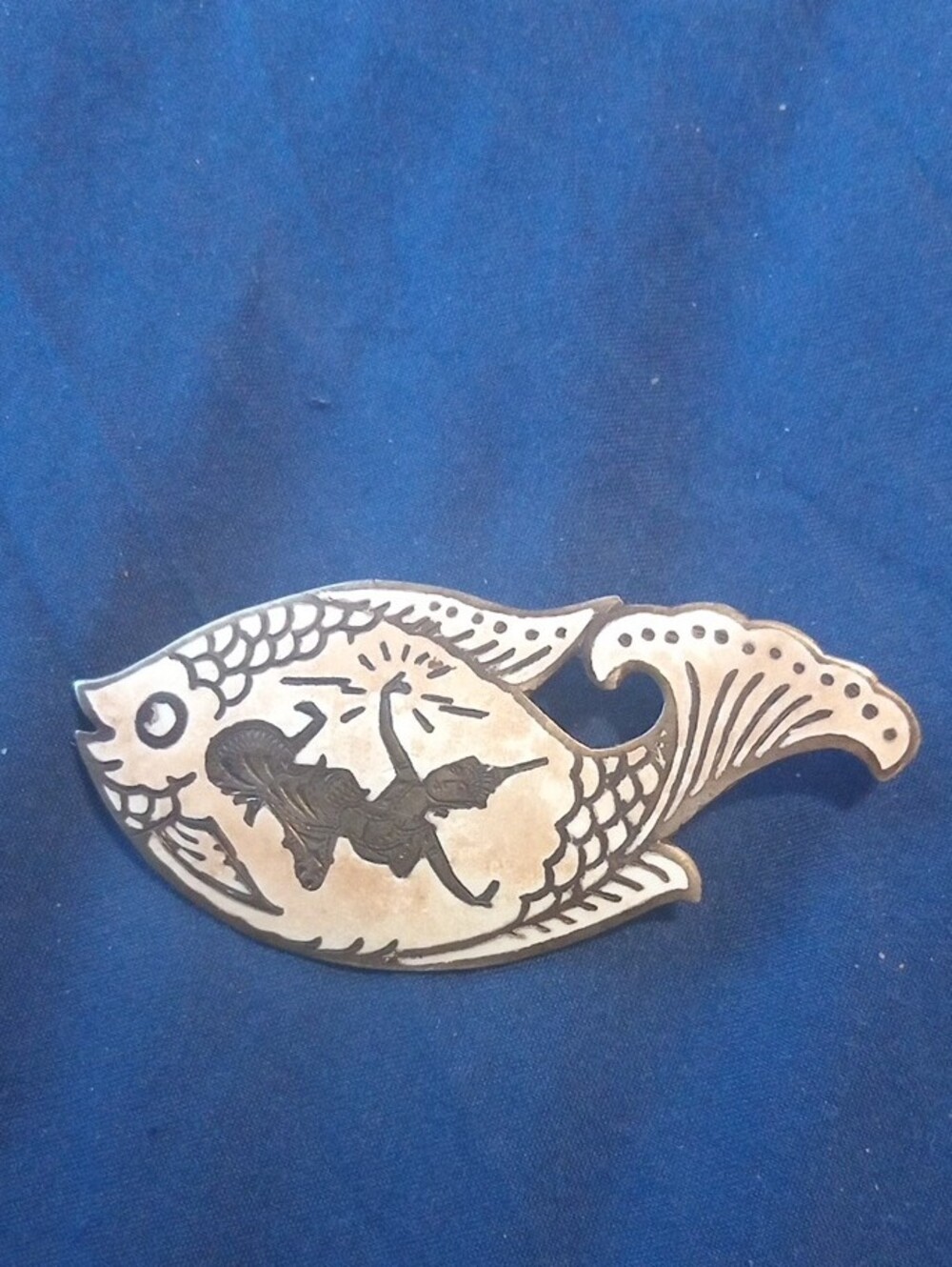 Vintage Sterling Silver  Brooch Pin - Siam Stamp - Picture 2 of 4